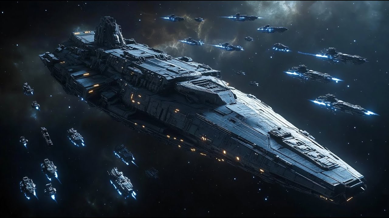 L'Empire Galactique contempla avec horreur la naissance du premier cuirassé de l'humanité.