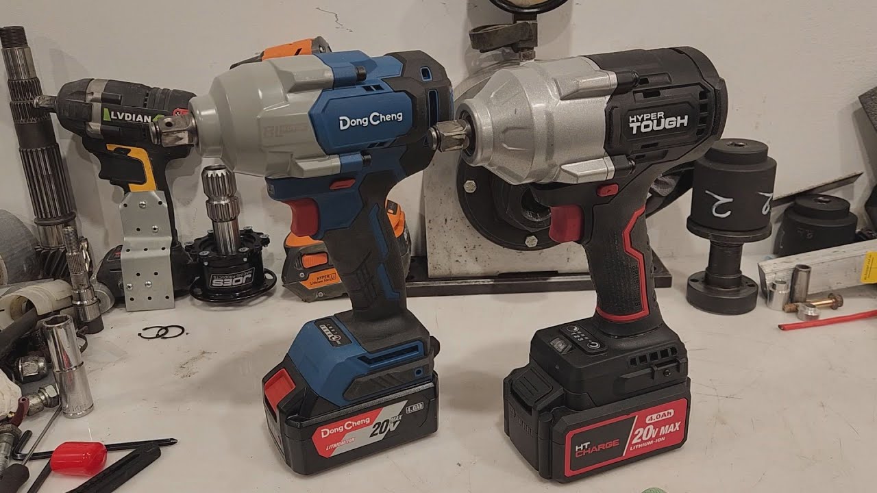 Amazon $75 Dong Cheng VS  Walmart $90 Hyper Tough Mid Torque Impact Wrench review