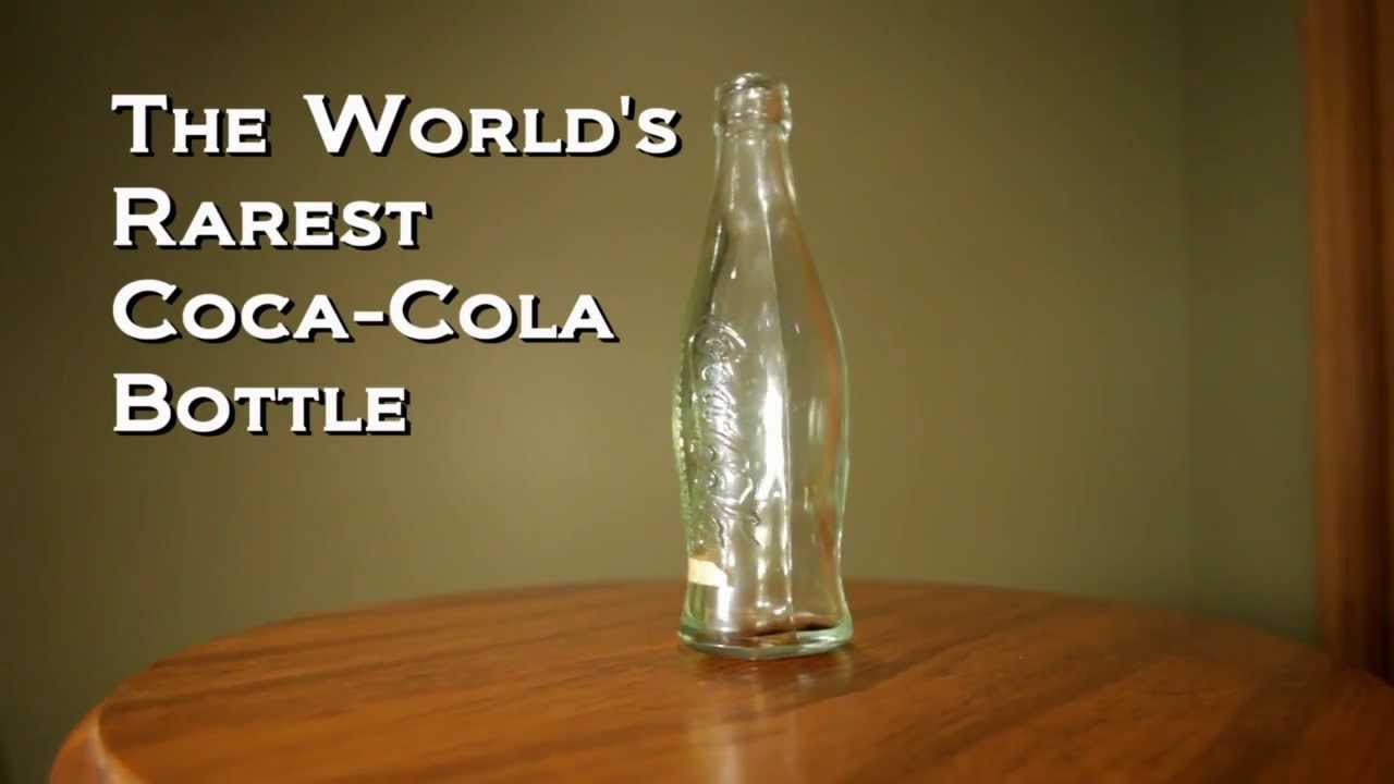 World's rarest coke bottle