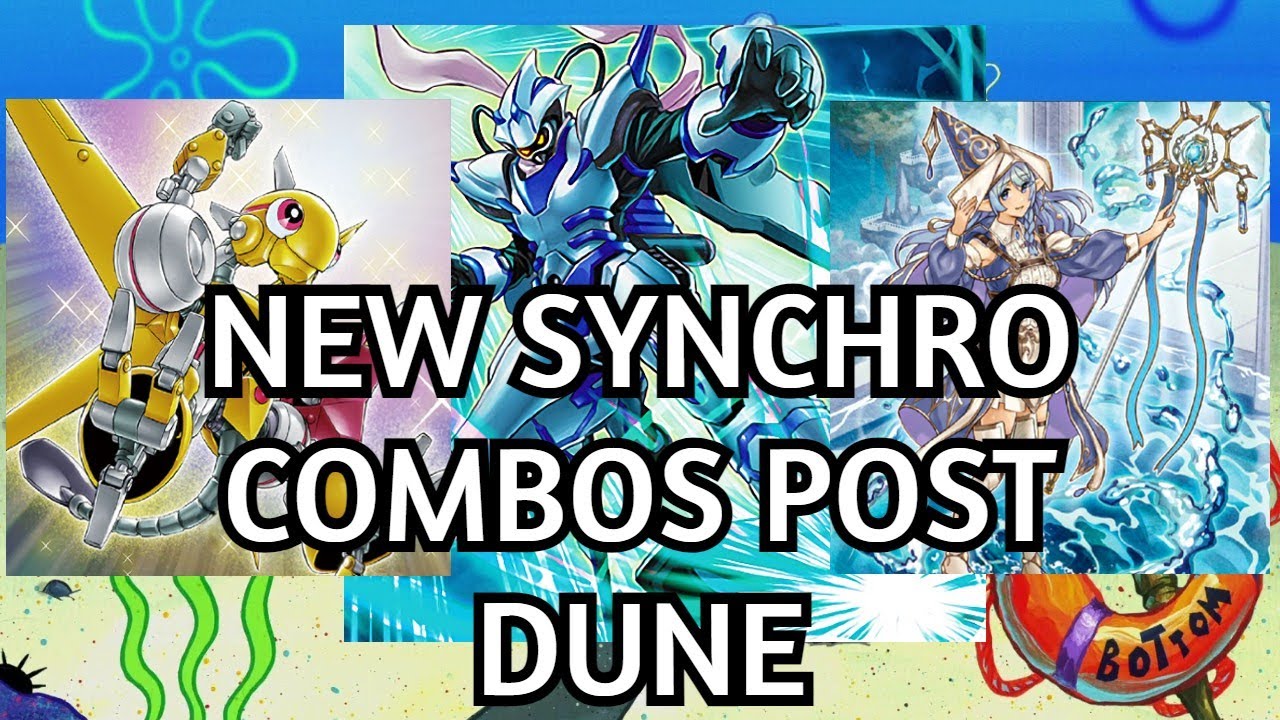 **NEW** Synchro Combos Post DUNE - RIP 5 FROM HAND??