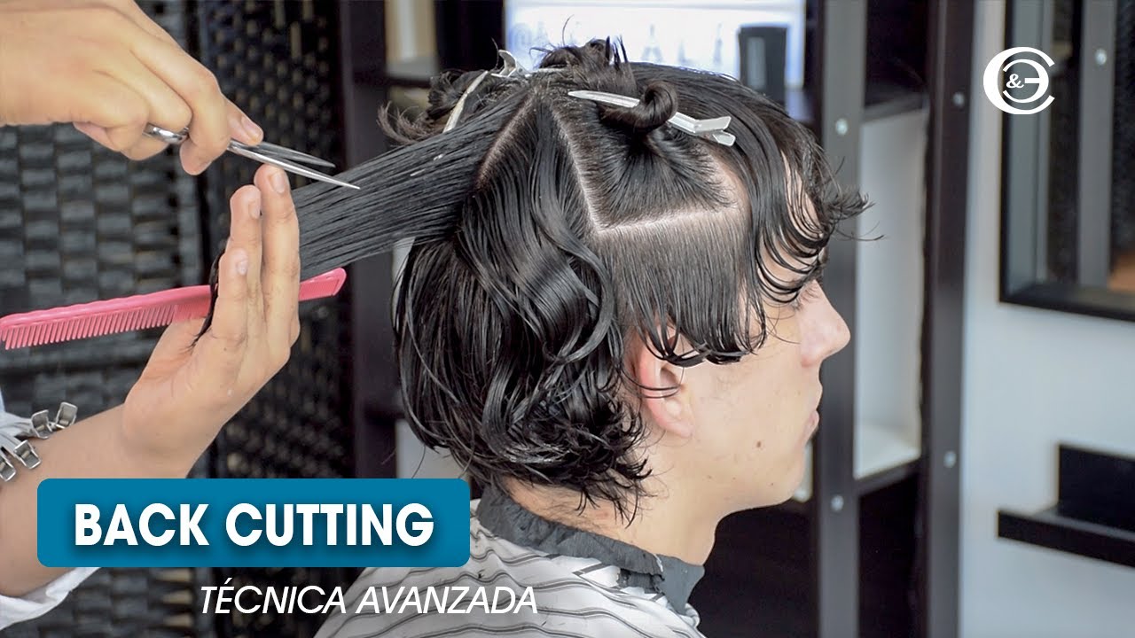 COMO CORTAR CABELLO LARGO - CON DIVISIONES Y PARTICIONES - Hombre, Caballero