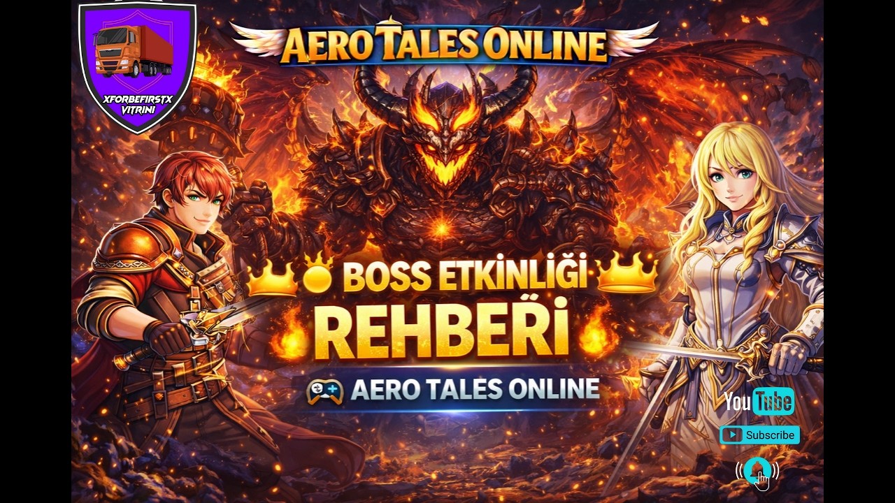 🔥👑 BOSS ETKİNLİĞİ REHBERİ 👑🔥🎮 AERO TALES ONLINE