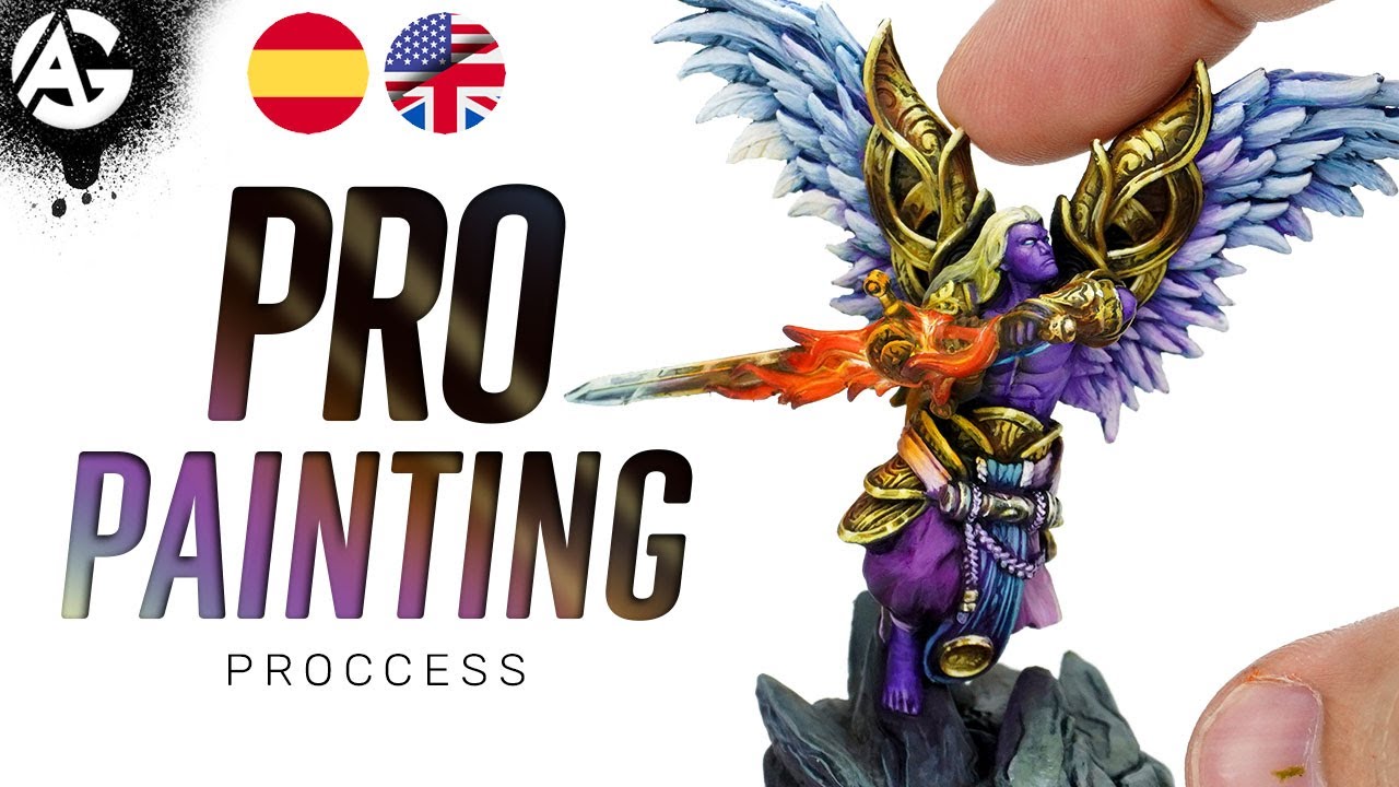 PRO painting in less than 6 hours & GIVEAWAY ⏰ / Pintura PRO en menos de 6 horas & SORTEO⏰