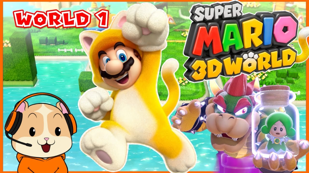MARIO'S a CAT and BOWSER'S still a STINKER! Super Mario 3D World + Bowser's fury PART 1