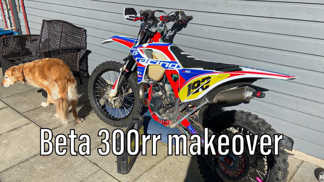 2013 beta 300rr makeover (BLOWS UP)