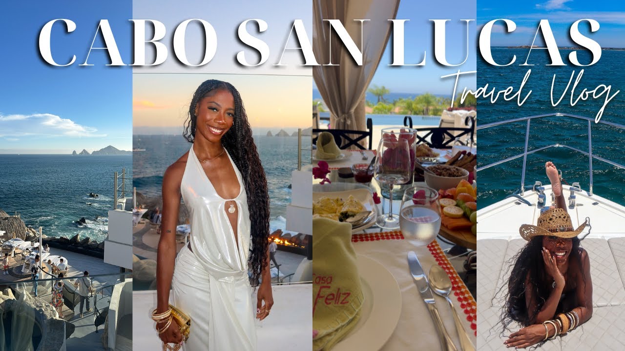 Cabo Travel Vlog | Luxury Villa, Fire Show, Boat Day & More