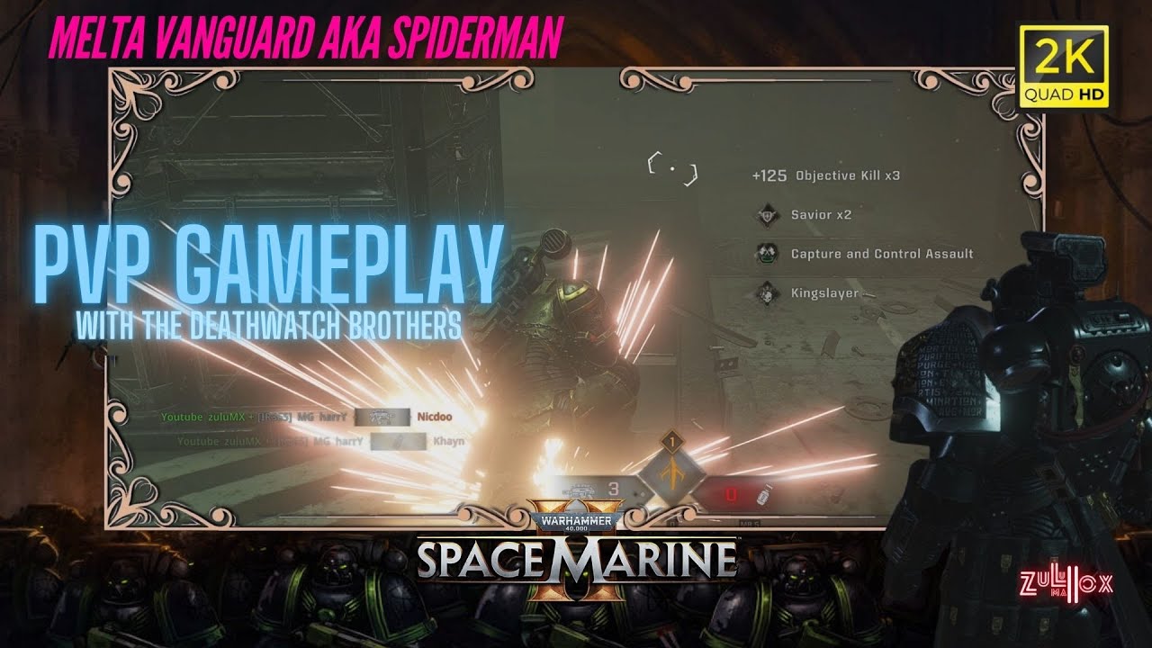 [EN] Space Marine 2 PVP Gameplay (Melta Vanguard) #spacemarine2
