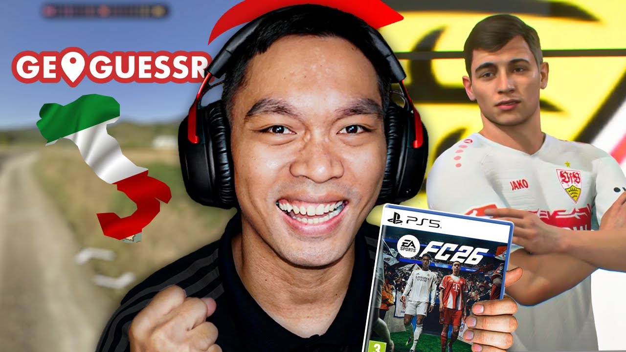 BERHASIL NEBAK STADION DI GEOGUESSR = BELI PEMAINNYA
