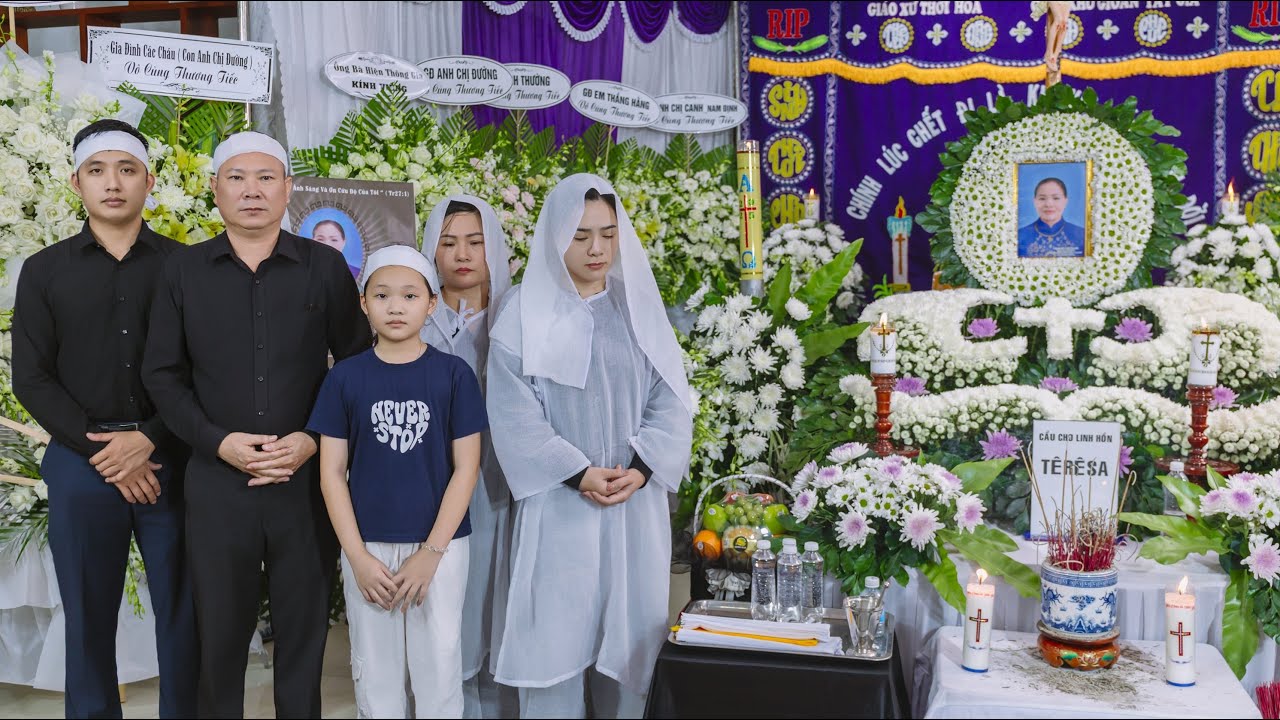 LỄ TANG BÀ TÊRÊSA LÂM THỊ MẾN /////CÔNG TY DỊCH VỤ MAI TÁNG BA CHUNG SĐT 0918487295