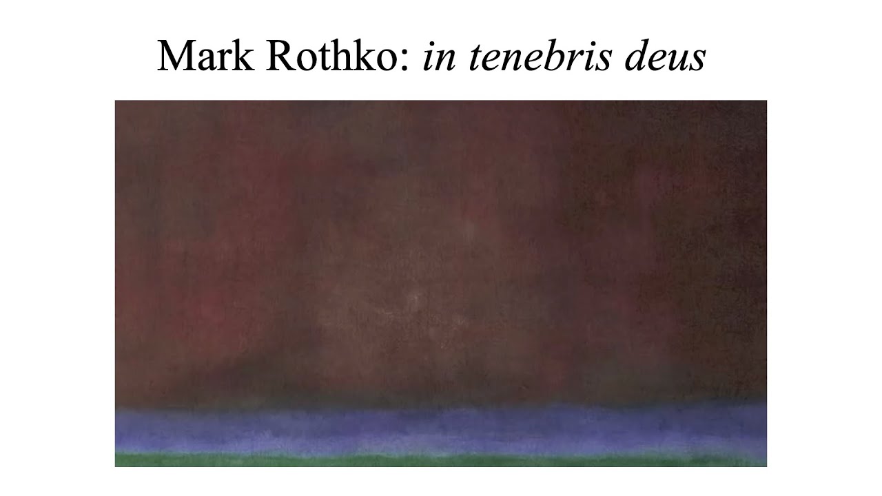 Angeli in-Fedeli – Mark Rothko: in tenebris lux – a cura di Angelo Croci