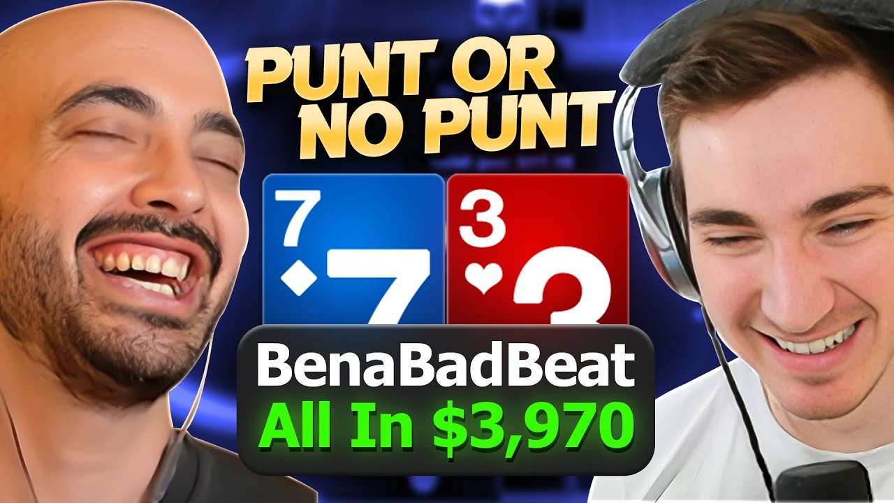 BenaBadBeat PUNTS into High Stakes RETIREMENT?! | Punt or No Punt?! with @BenaBadBeatPoker
