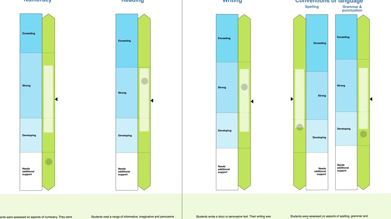 Reading the NAPLAN Individual Student Report
