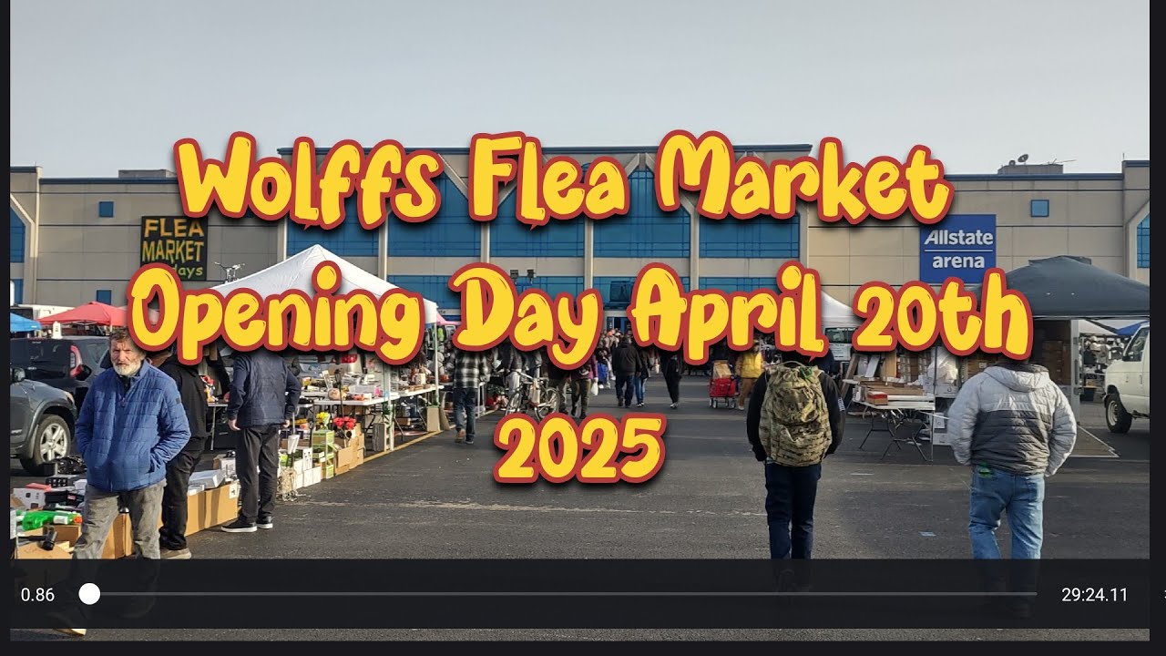 Opening Day Wolffs Huge! Flea Market 2025 New Finds and Discoveries