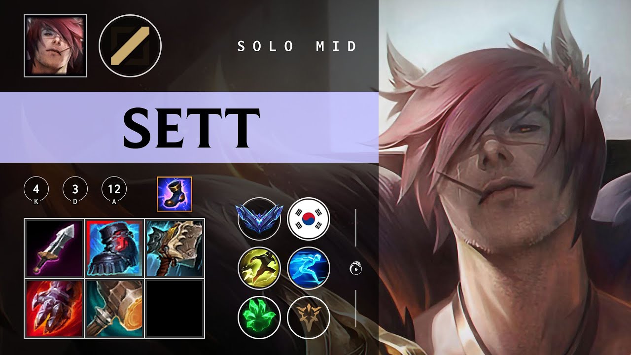 Sett Mid vs Galio - KR Diamond Patch 26.01