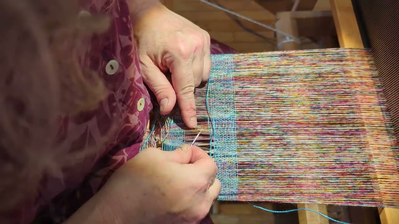 Hemstitching at the Beginning of Your Weaving