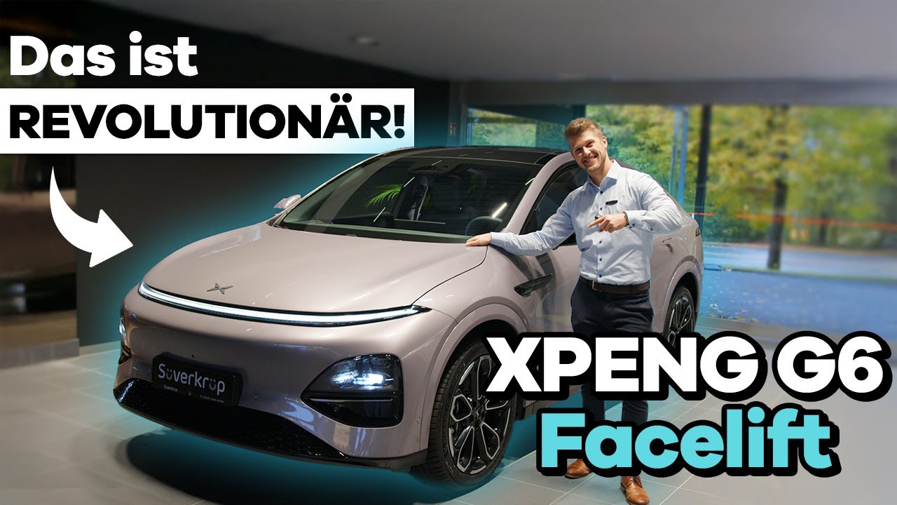 XPENG G6 Facelift: ALLES was du wissen musst! Vorstellung, neue Details, Reichweite & Ladung