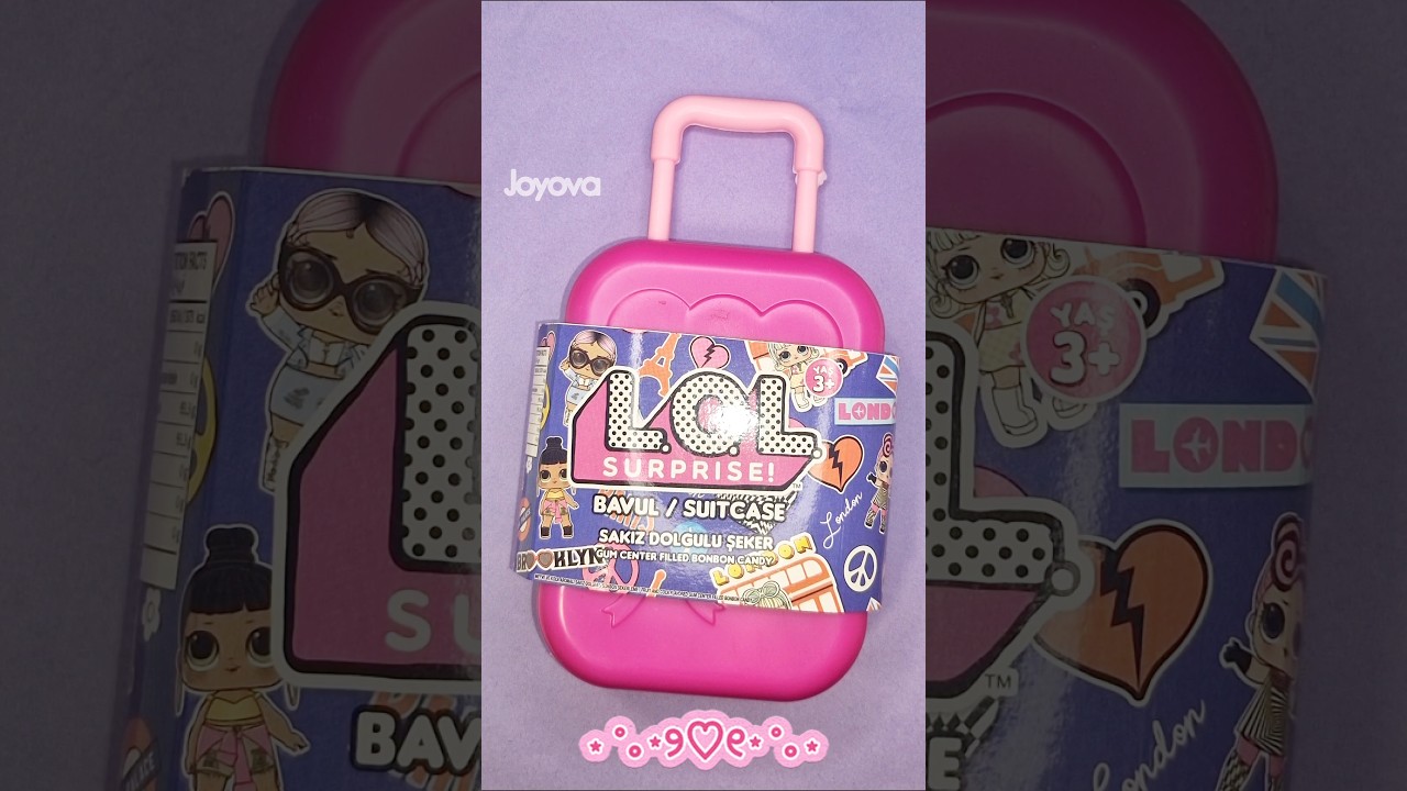 Unboxing a Pink LOL Suitcase Surprise! | Tapping, Crinkles & ASMR Sounds 💕🎀