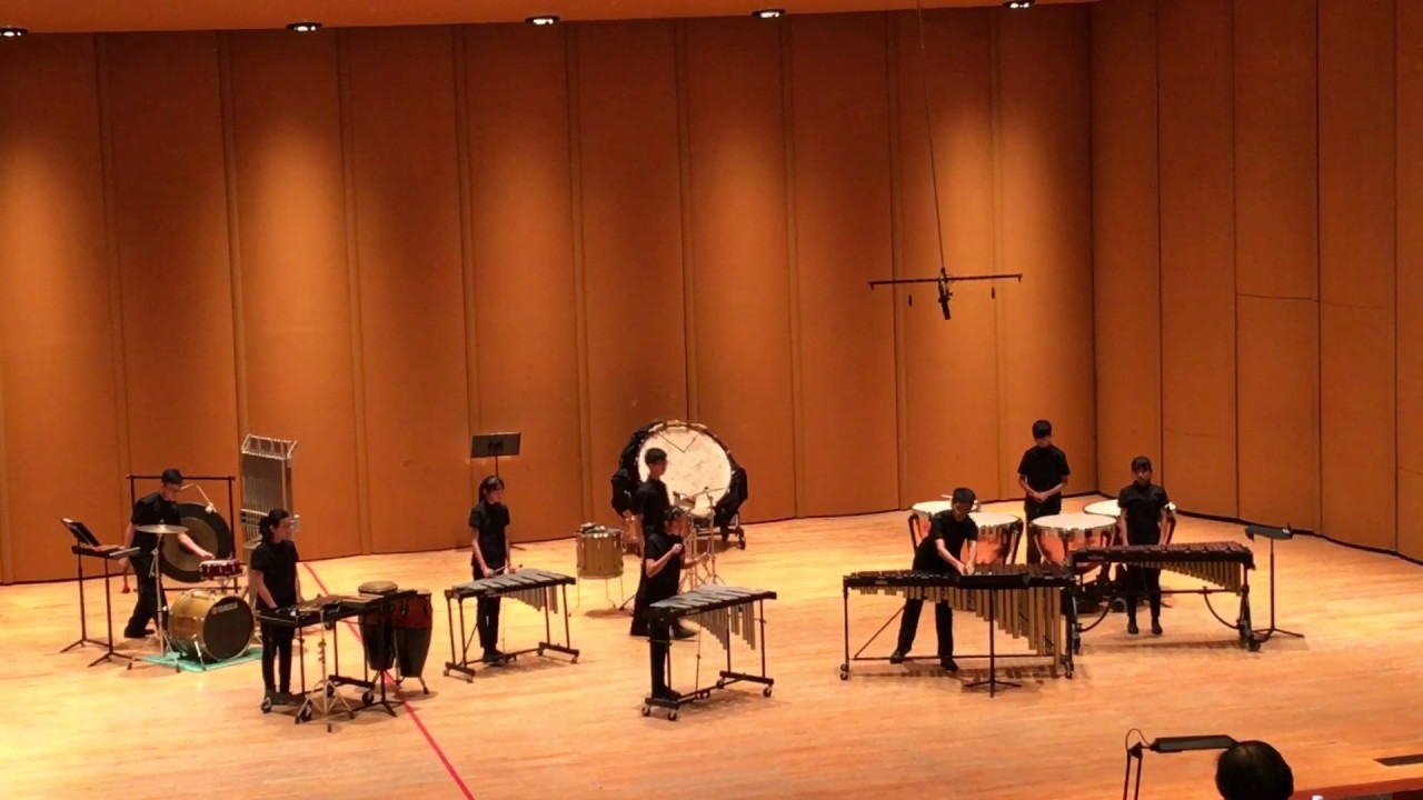 安和國中106年全國學生音樂比賽打擊合奏第二首The fragments of J