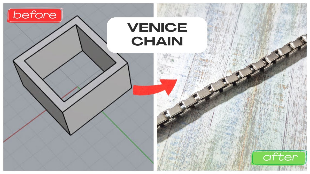 最簡單製作威尼斯鍊的方法｜The Simplest Way to Make Venice chain