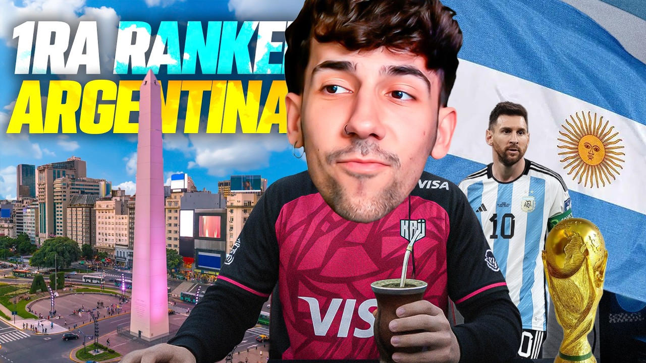 JUGUÉ mi PRIMERA RANKED en ARGENTINA - KRÜ b0rjacs 2026