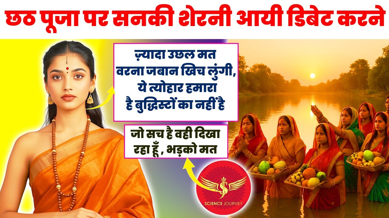 📞807 | Chhath Puja par Hindu sherni aayi Science Journey ko chhthi maiya ka itihas batane