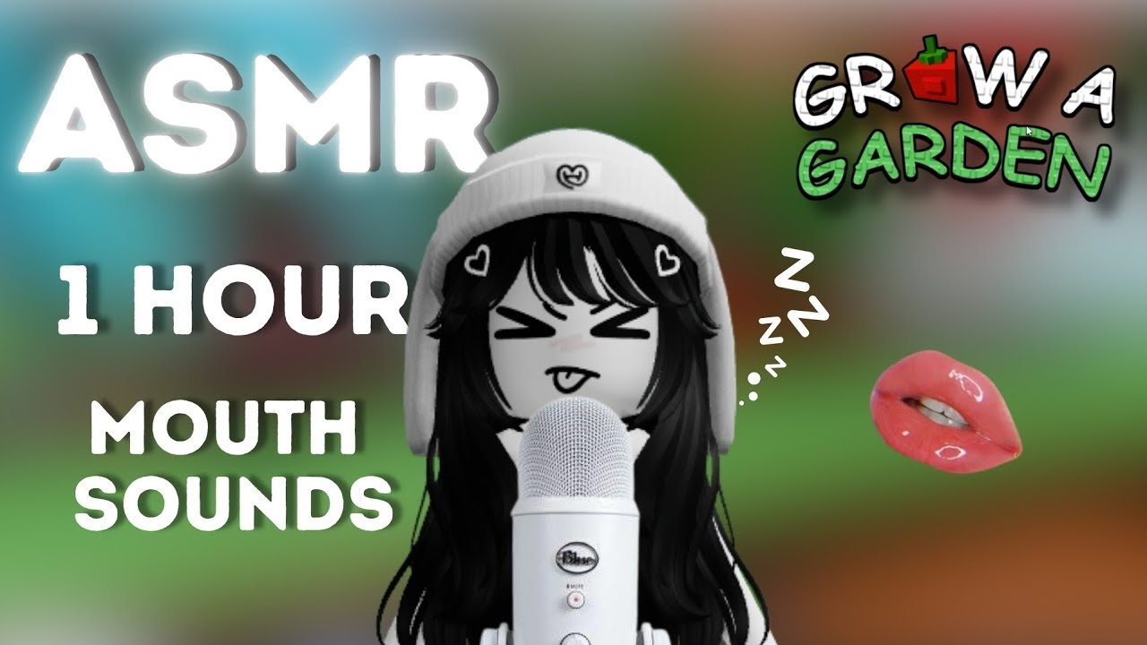 Roblox ASMR ~ 👩‍🌾 1 HOUR Grow a Garden + Mouth Sounds and Tapping 👩‍🌾