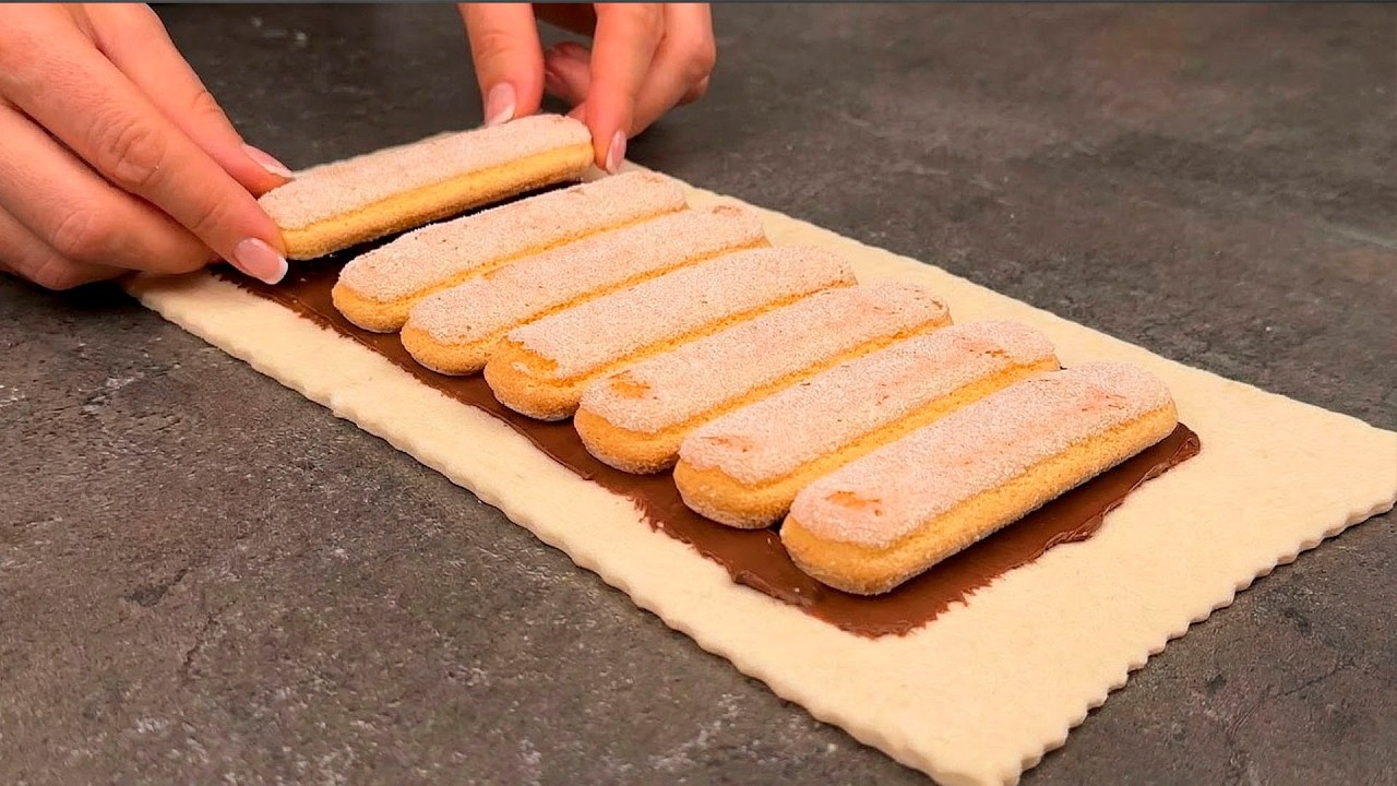 Hast du Blätterteig da?Niemand wird glauben, dass es in nur 10 Minuten fertig ist! Familienfavorit!