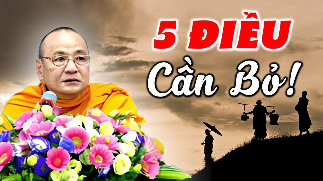 GIẢM BỚT 5 điều này mỗi ngày, CÀNG SỚM CÀNG TỐT | Sư Bửu Chánh Giảng