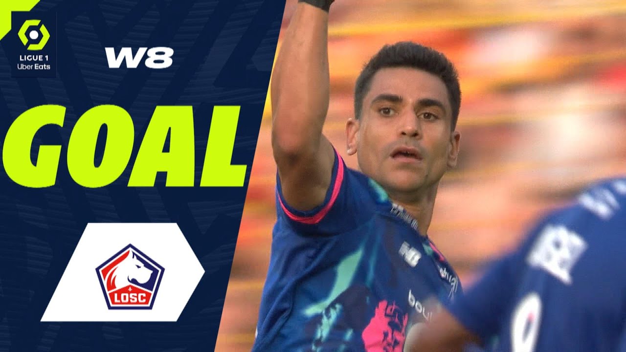 Goal Benjamin ANDRE (45' +3 - LOSC) RC LENS - LOSC LILLE (1-1) 23/24