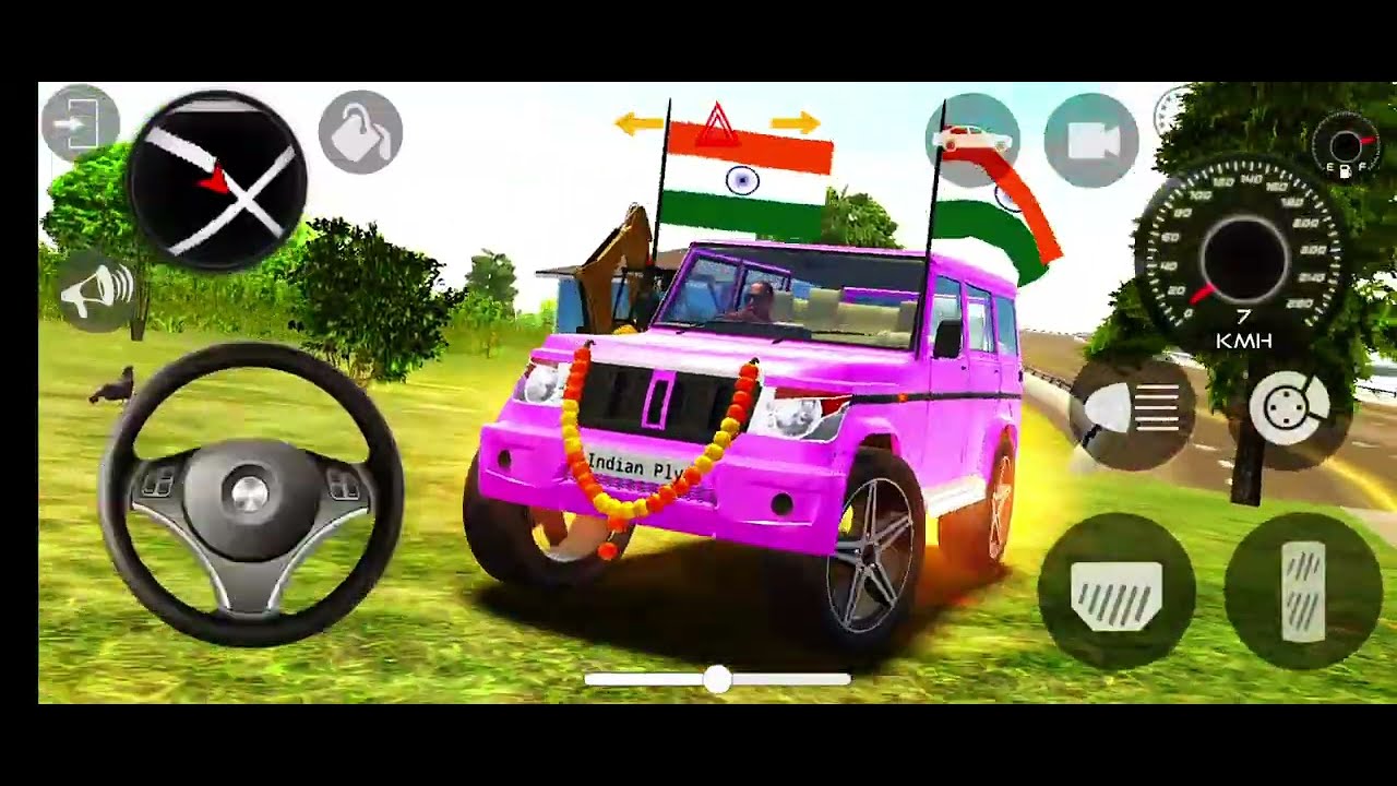 Modified Indian Mahindra Bolero Game😈 Bolero Game Video | India Car Gadi Game 😈New Modified Bolero 
