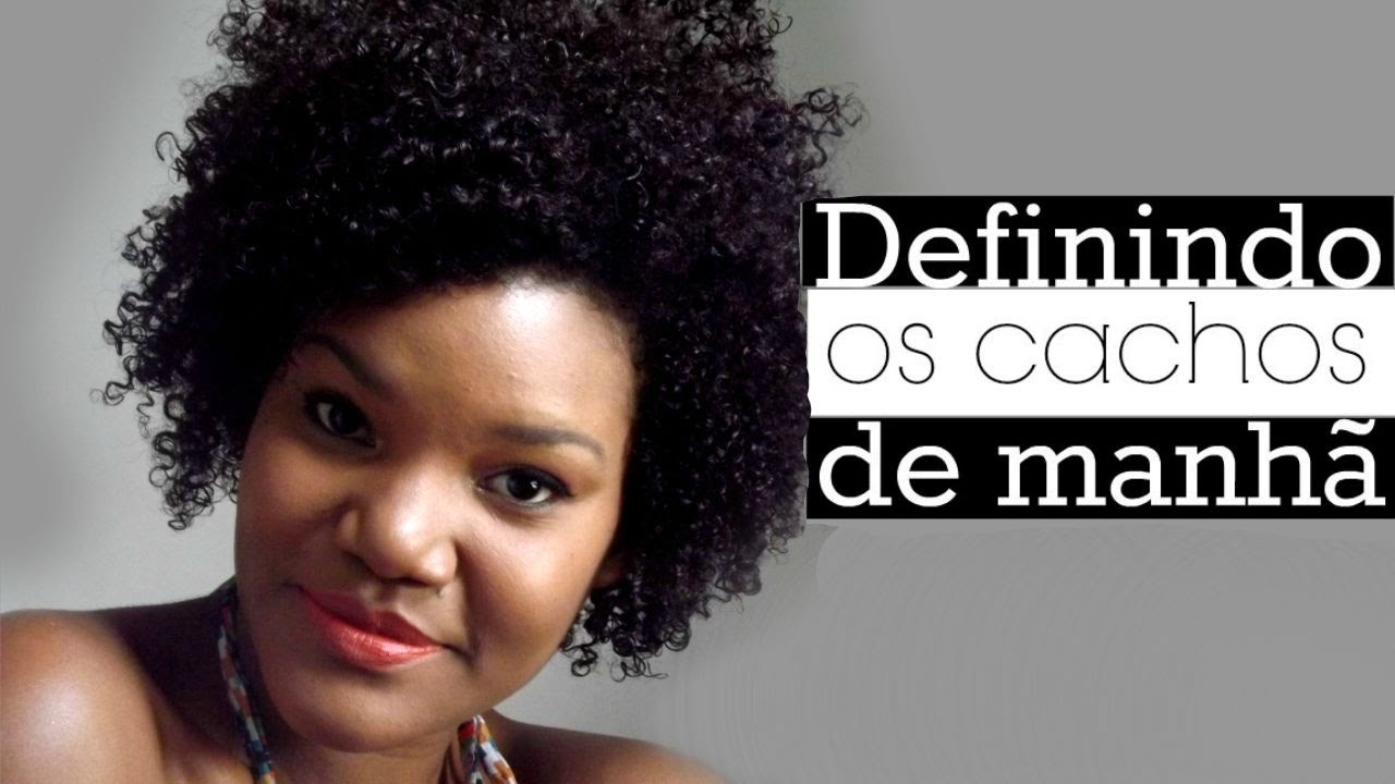 Arrumando os cachos de manhã 4a - Revitalização cabelos crespos - Aline Freitas