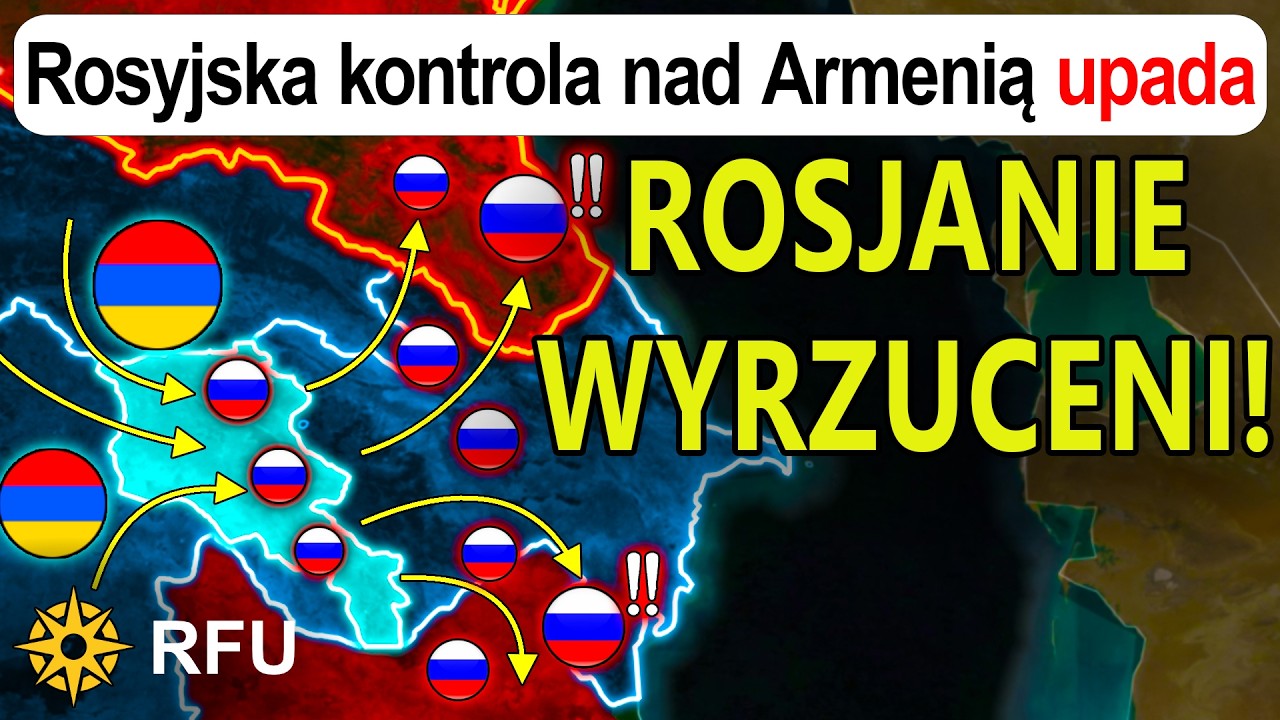 Armenia będzie wolna: Rosjanie wyrzuceni z kraju! Koniec rosyjskiej dominacji! | RFU News
