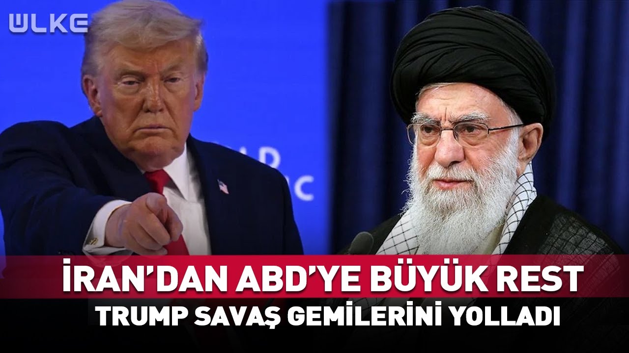 İran'dan ABD'ye Büyük Rest! Trump Savaş Gemilerini Yolladı...