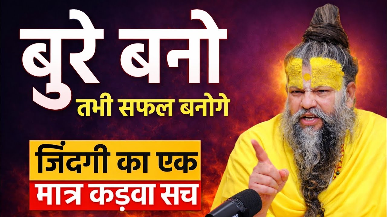 बुरे बनो तभी सफल बनोगे। जीवन का कड़वा सच। Premanand ji Maharaj kirtan। Premanand ji bhajan today....