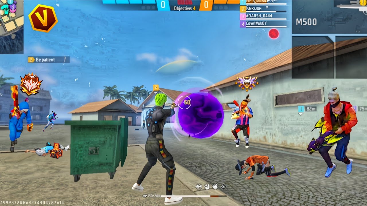 B2K 👿 99℅ Headshot Rate ⚡| only booyah Full Gamepaly | Redmi 12 5G📲 Freefiremax #8 
