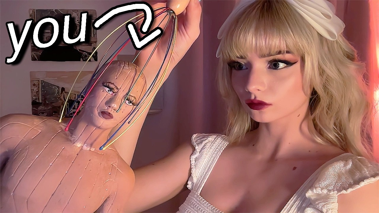 ASMR on you (acupuncture doll)