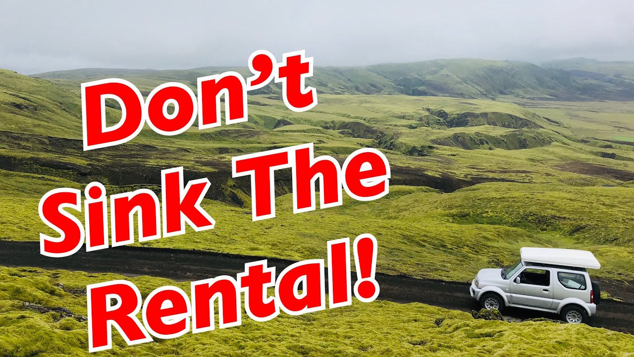 Off Roading a 85 hp Rental Suzuki Jimny in Iceland Was Terrifying!