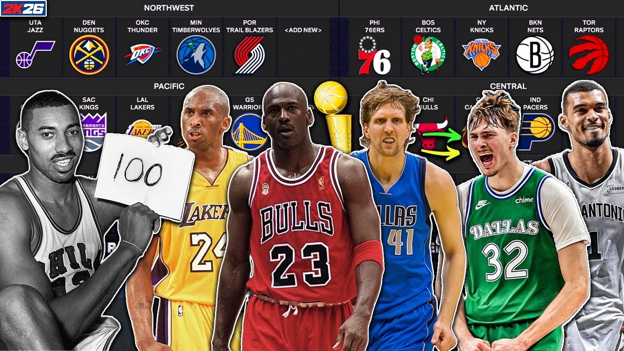 What If NBA Legends Played In Todays League?! 2K26 Simulation! (CRAZY GAMES)