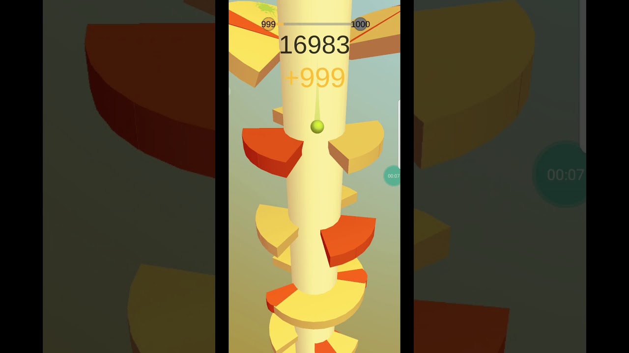 HELIX JUMP NEW WORLD RECORD LEVEL 1.000 SCORE 1.000.000+
