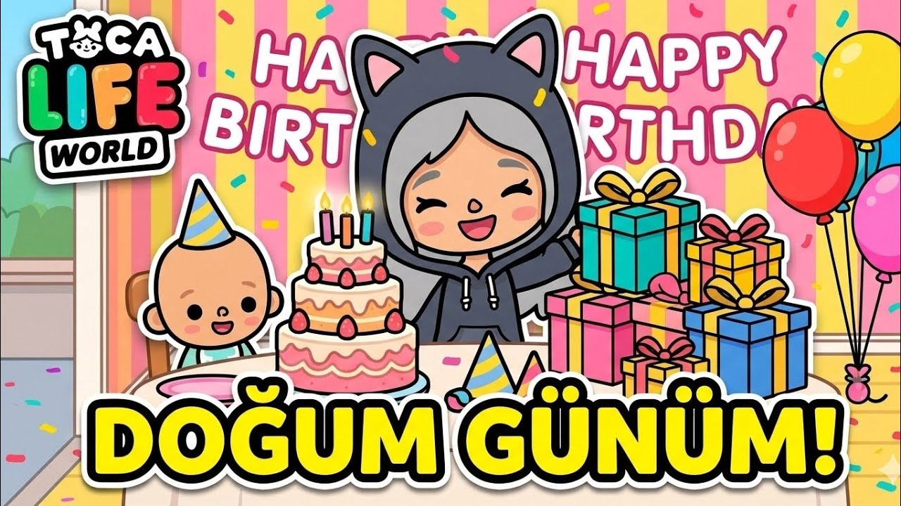 İNANILMAZ SÜRPRİZ! Toca Life World'de EN BÜYÜK Doğum Günü Partisi! 🎁🎂 (Hediyeler Açtık)