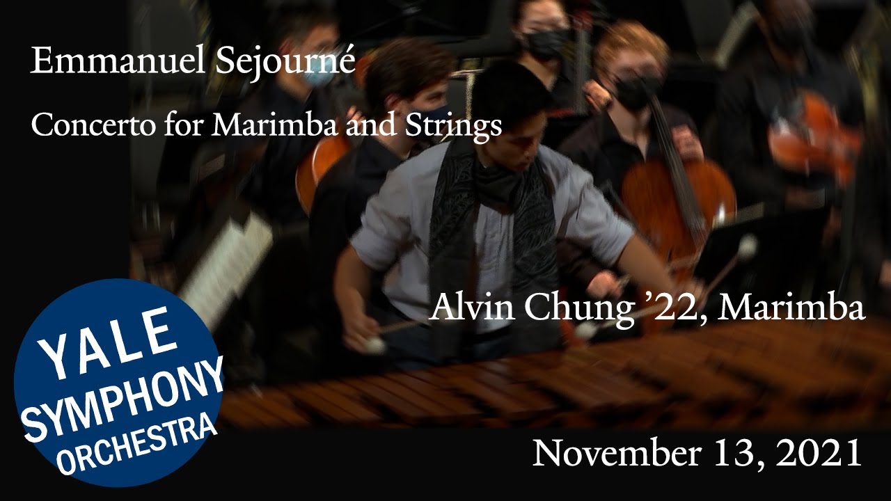 Emmanuel Sejourné - Concerto for Marimba and Strings