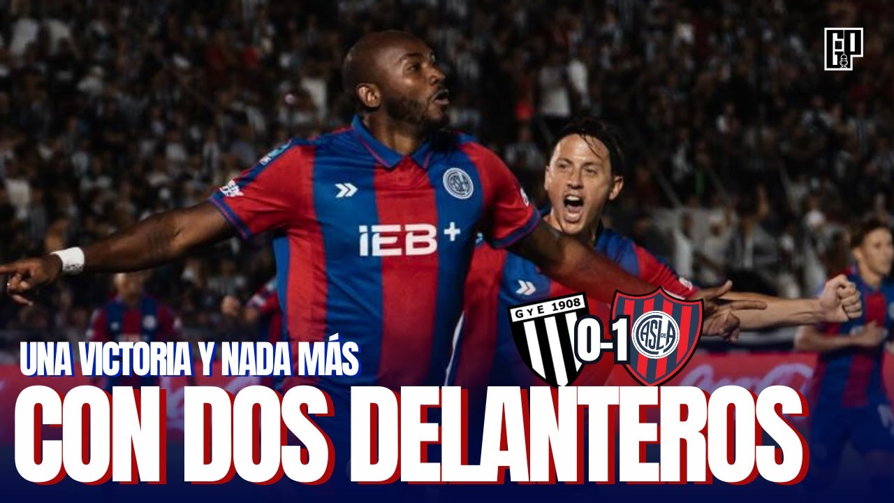 CON DOS DELANTEROS: SAN LORENZO le ganó 1-0 A GIMNASIA (M) - El peor partido de la era Ayude