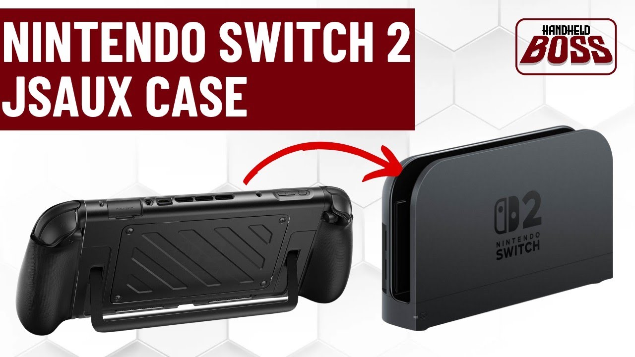 Split Protective Case für die Nintendo Switch 2 - kompatibel mit der Dock - das beste Case überhaupt