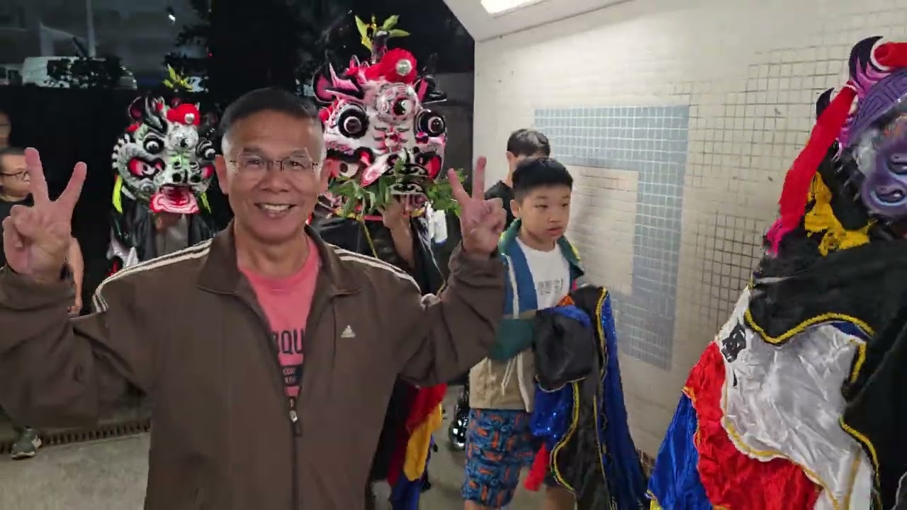 小瀝源村三隻麒麟開光20251129