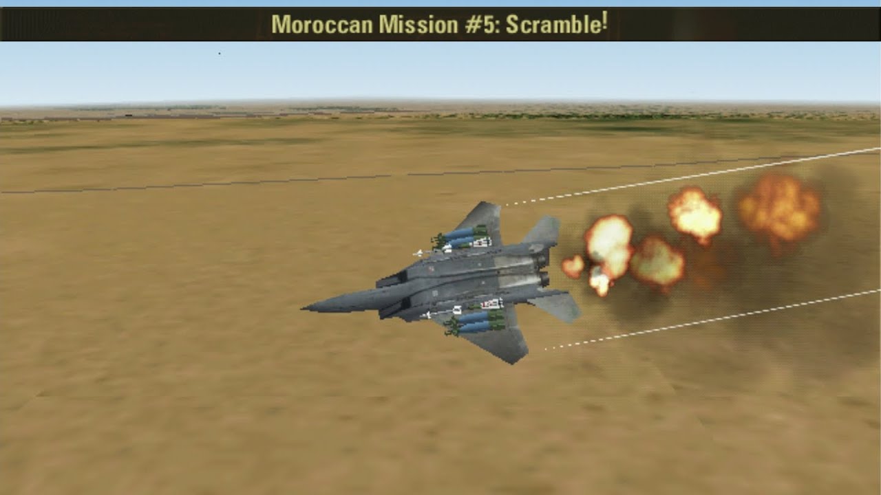 F-16 Aggressor • Moroccan Mission 5: Scramble