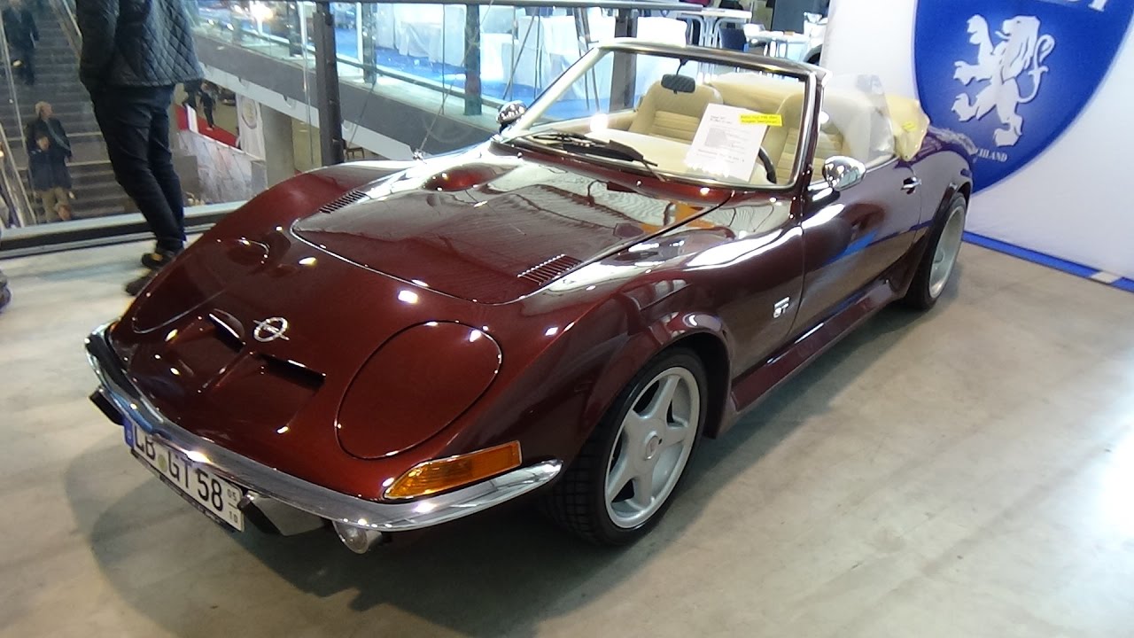 1969 Opel GT Convertible - Exterior and Interior - Retro Classics Stuttgart 2017