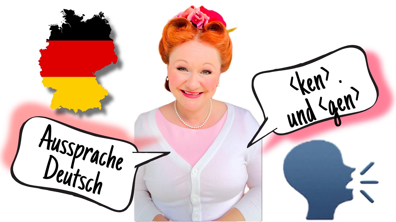 Aussprache Deutsch. E-Schwa Reduktion. Assimilation von „ken“ und „gen“ in unbetonten Silben