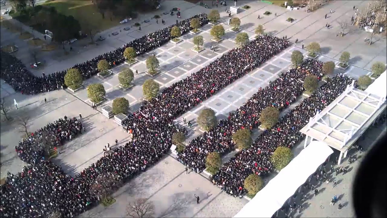 japan convention queue