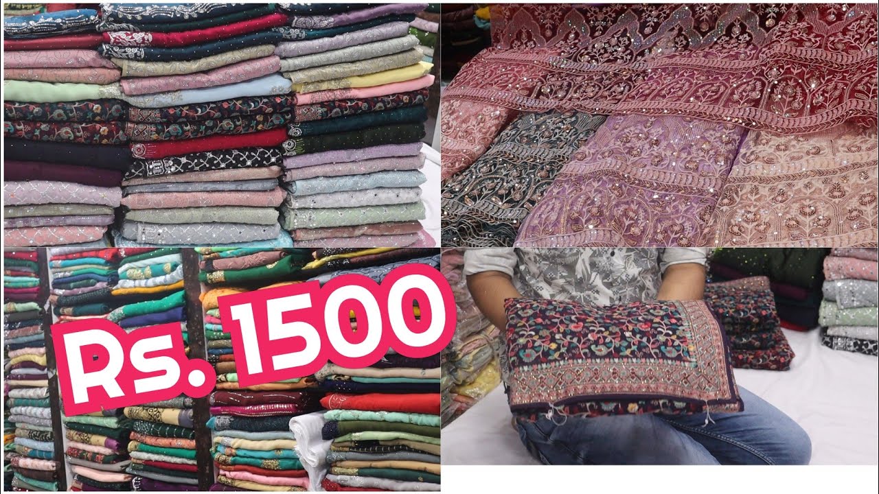 Rs. 1500 Heavy Designer Sarees Single Saree Heavy Discount price