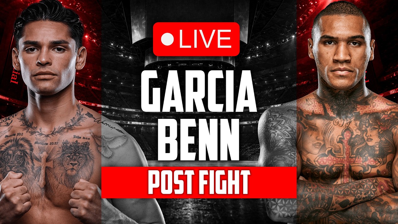 🔴 LIVE: Ryan Garcia vs. Conor Benn &bull; POST FIGHT PRESS CONFERENCE | T-Mobile Arena, Las Vegas